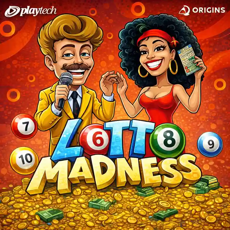 Lotto Madness Casino Game Logo